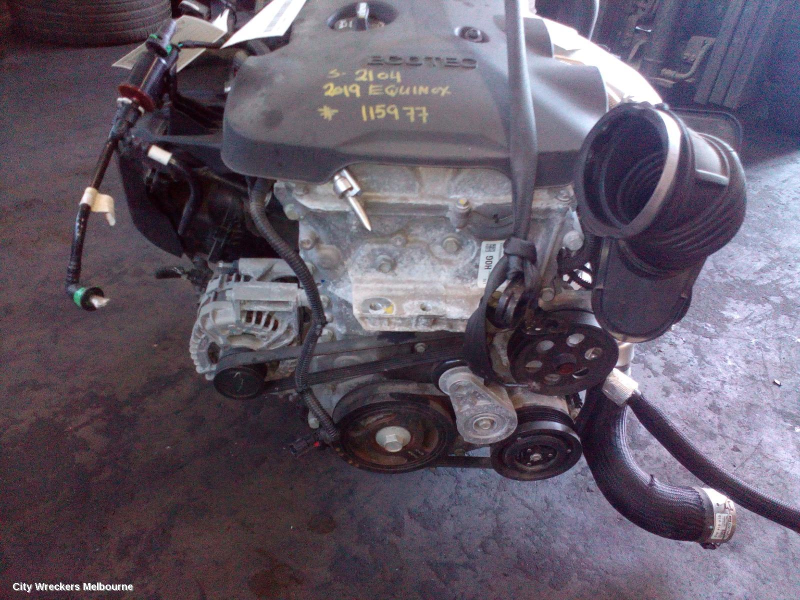 HOLDEN EQUINOX ENGINE, PETROL, 2.0, TURBO, EQ, 09/2017 - 12/2020 - Image 2