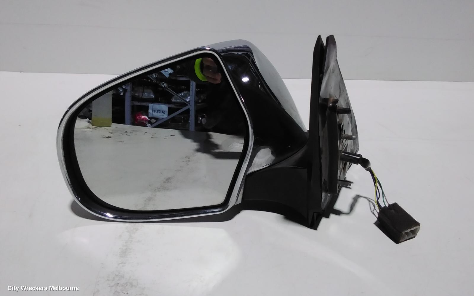 GREAT WALL V200/V240 LEFT DOOR MIRROR, K2, CHROME, 07/2009 - 01/2015 - Image 2