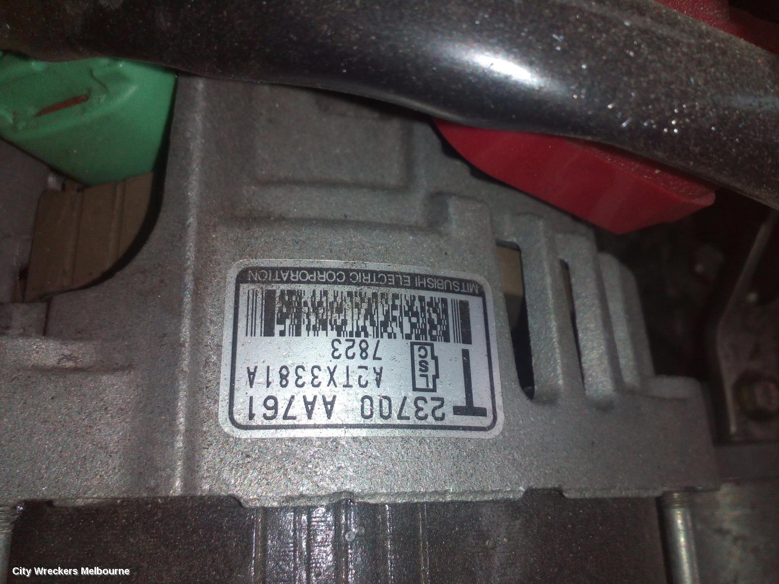 SUBARU FORESTER ALTERNATOR, PETROL, 2.5, FB25, P/N 23700AA761, SJ, 12/2012 - 08/2018 - Image 2