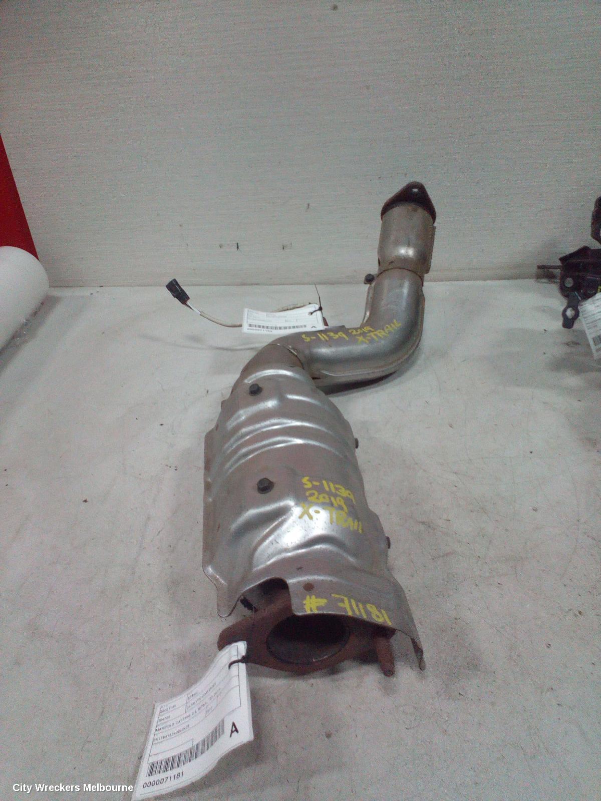 NISSAN XTRAIL CATALYTIC CONVERTER, UNDER CAR-CAT TYPE, 2.5, PETROL, T32, 02/2014 - 07/2022 - Image 1