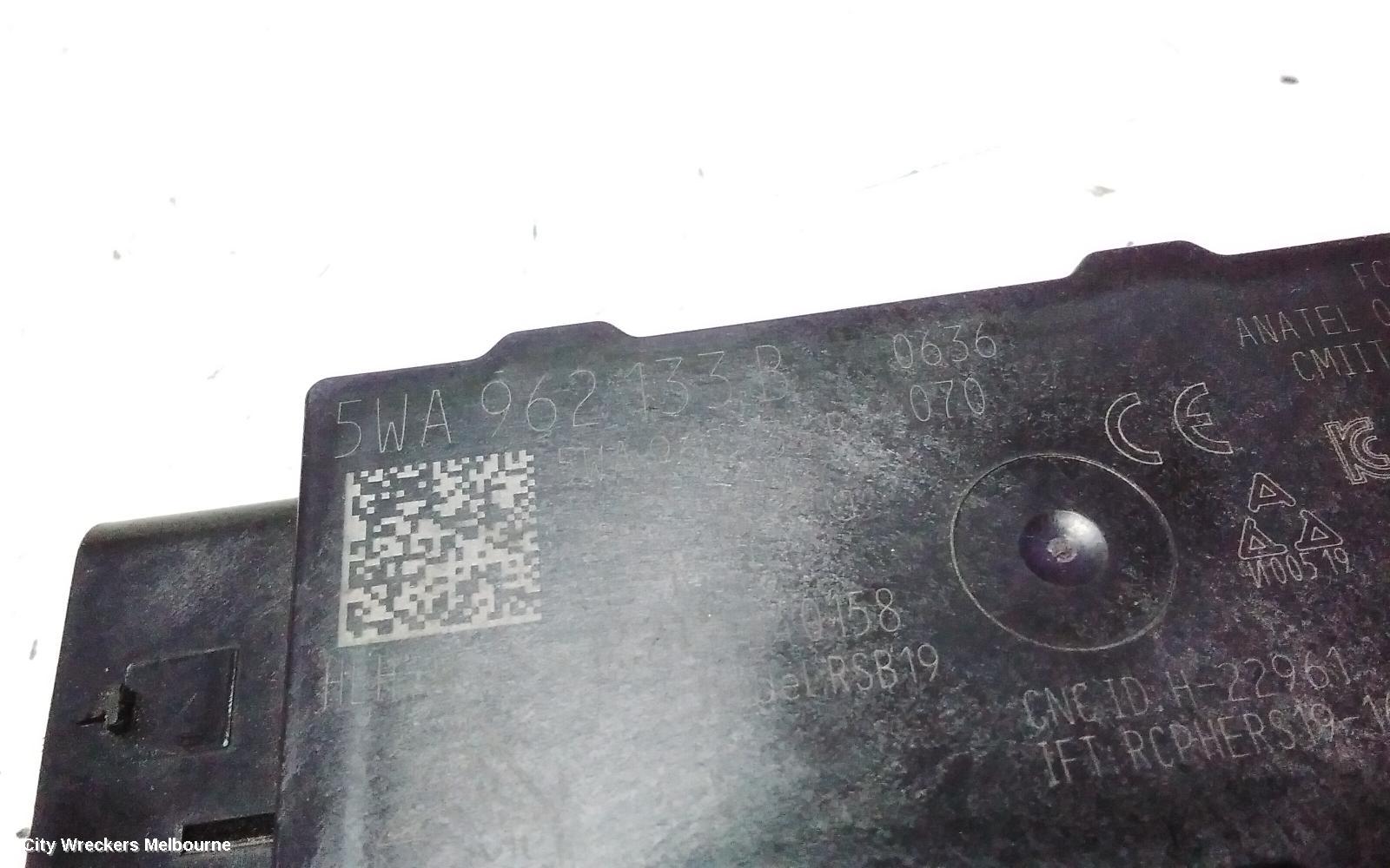 VOLKSWAGEN GOLF, GEN 8, 09/2020 ONWARDS, 5WA962133B AERIAL KEYLESS ENTRY ANTENNA: 143560 - Image 3