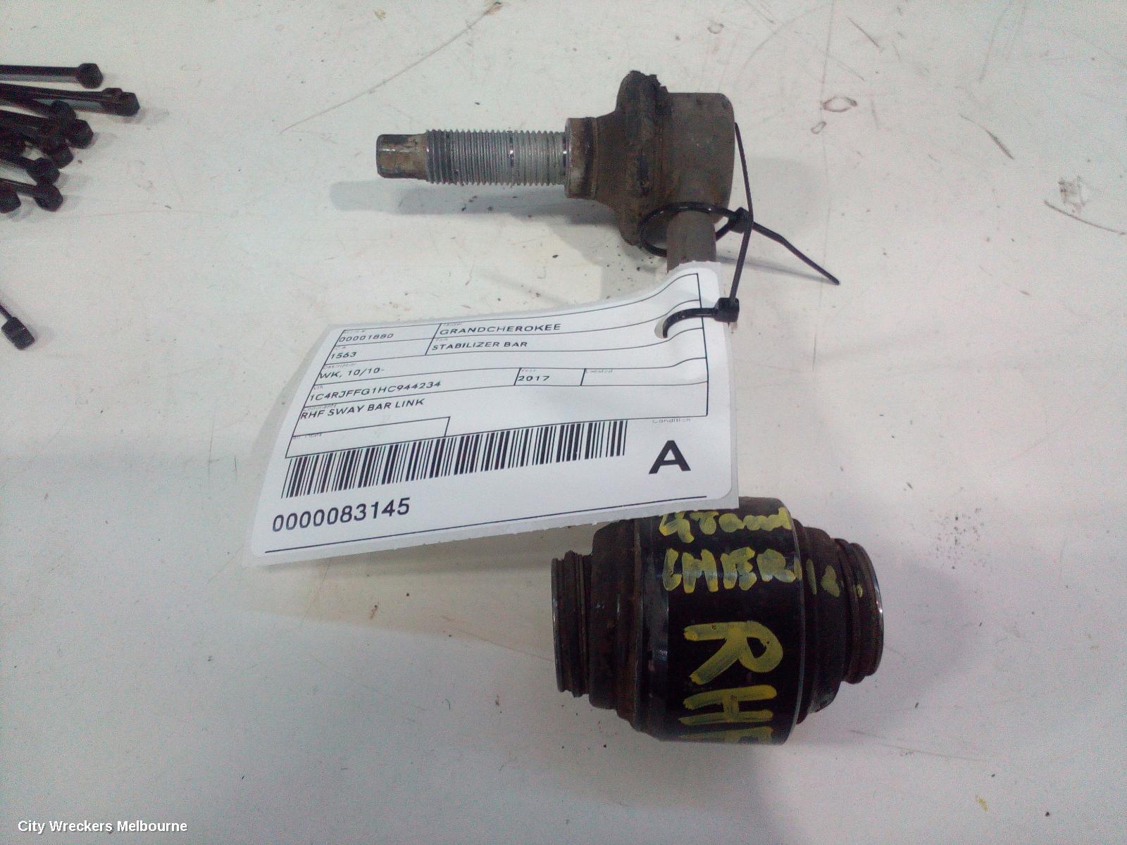 JEEP GRANDCHEROKEE STABILISER BAR, WK, 10/2010 - 02/2022 - Image 1