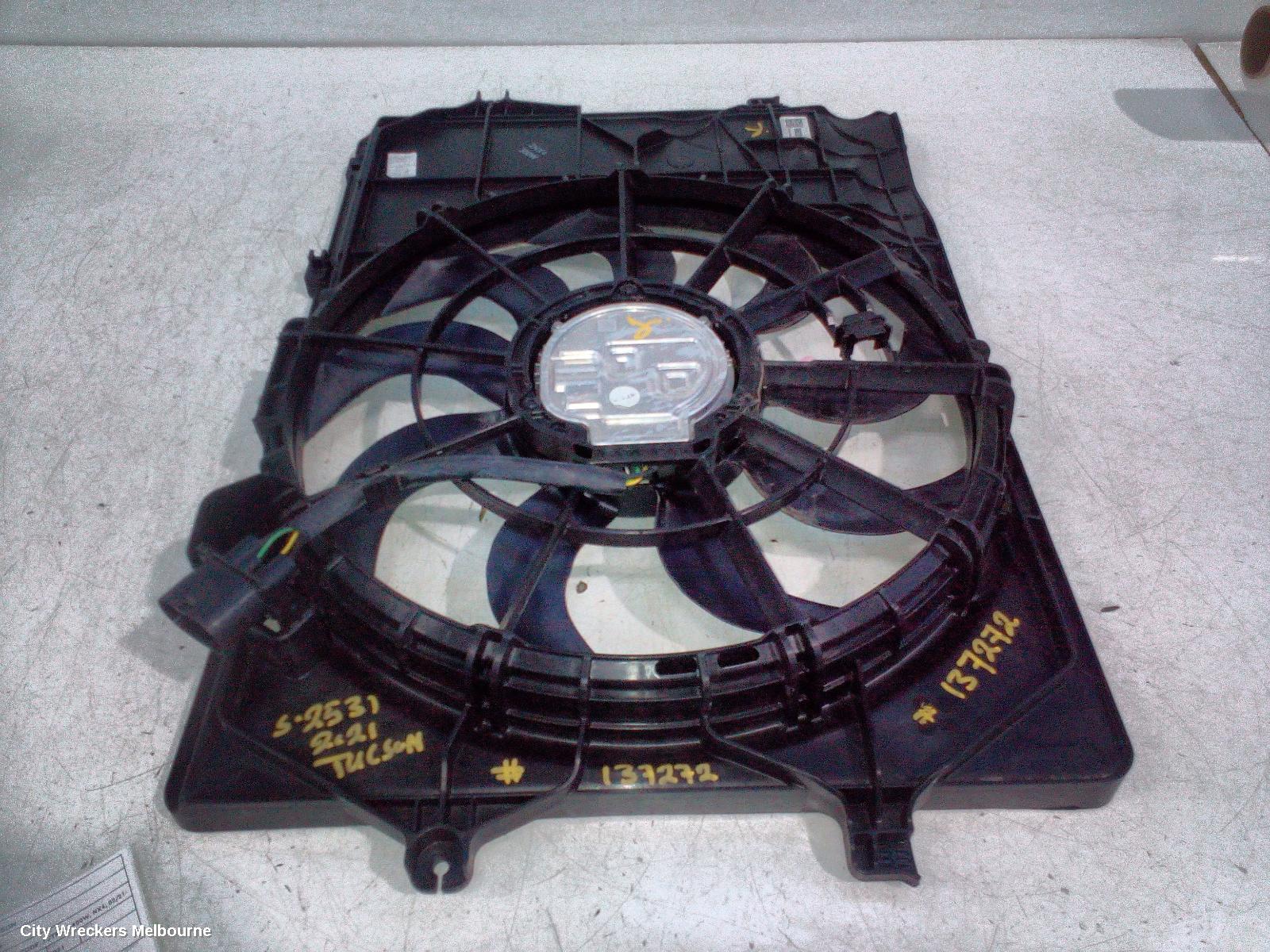 HYUNDAI TUCSON FAN, RADIATOR FAN, 2.0, G4NL CODE, PETROL, 400W, NX4, 02/2021 ONWARDS - Image 2