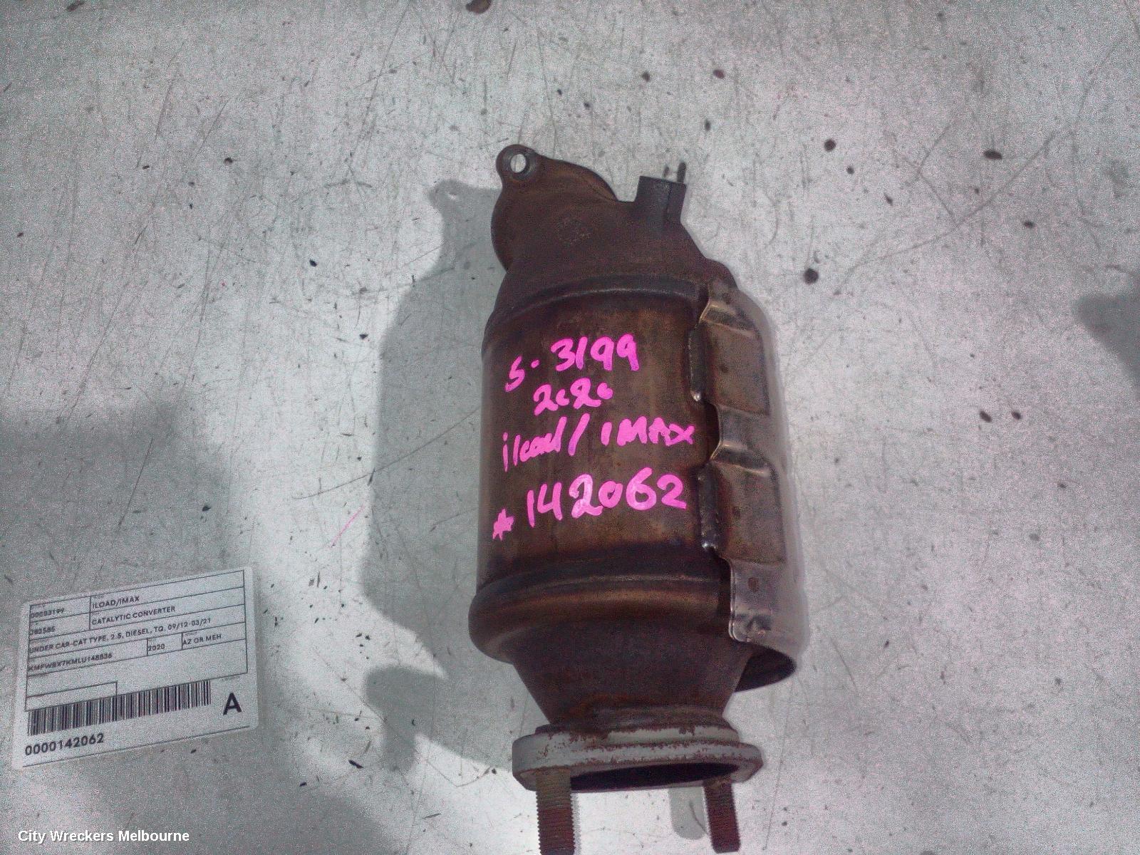 HYUNDAI ILOAD/IMAX CATALYTIC CONVERTER, UNDER CAR-CAT TYPE, 2.5, DIESEL, TQ, 09/2012 - 03/2021 - Image 2