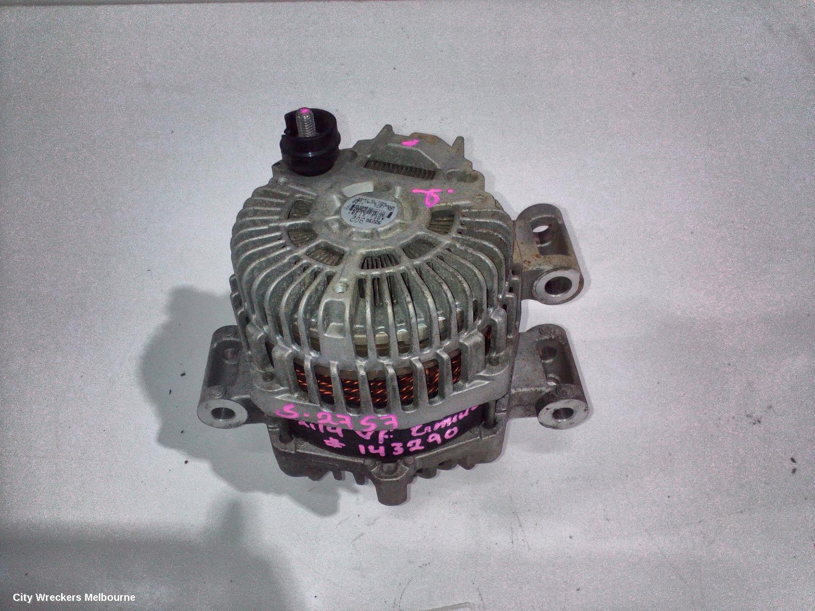 HOLDEN COMMODORE ALTERNATOR, 3.6, LFX/LWR, VF, 05/2013 - 12/2017 - Image 2