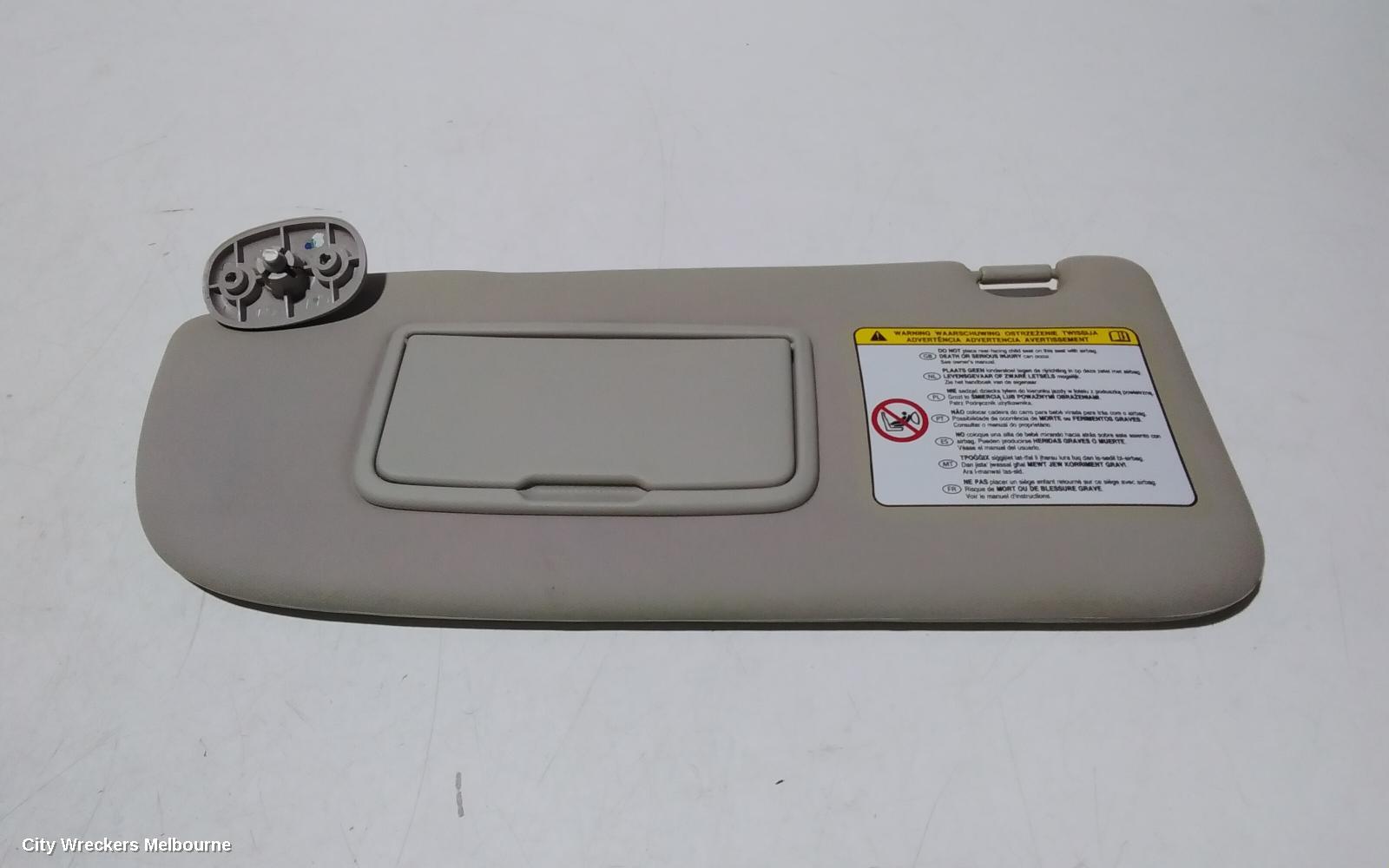 HOLDEN COLORADO SUNVISOR, RG 7, LH SIDE, 12/2012 - 06/2016 - Image 1