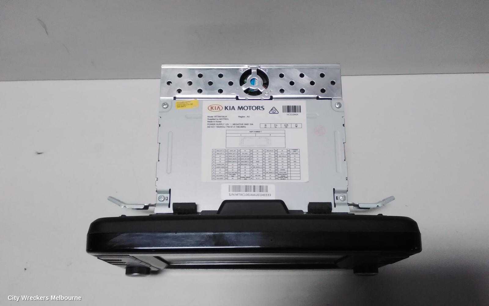 KIA PICANTO RADIO/CD/DVD/SAT/TV, DISPLAY UNIT, 7IN TOUCHSCREEN, JA, 05/2017 - 07/2020 - Image 3