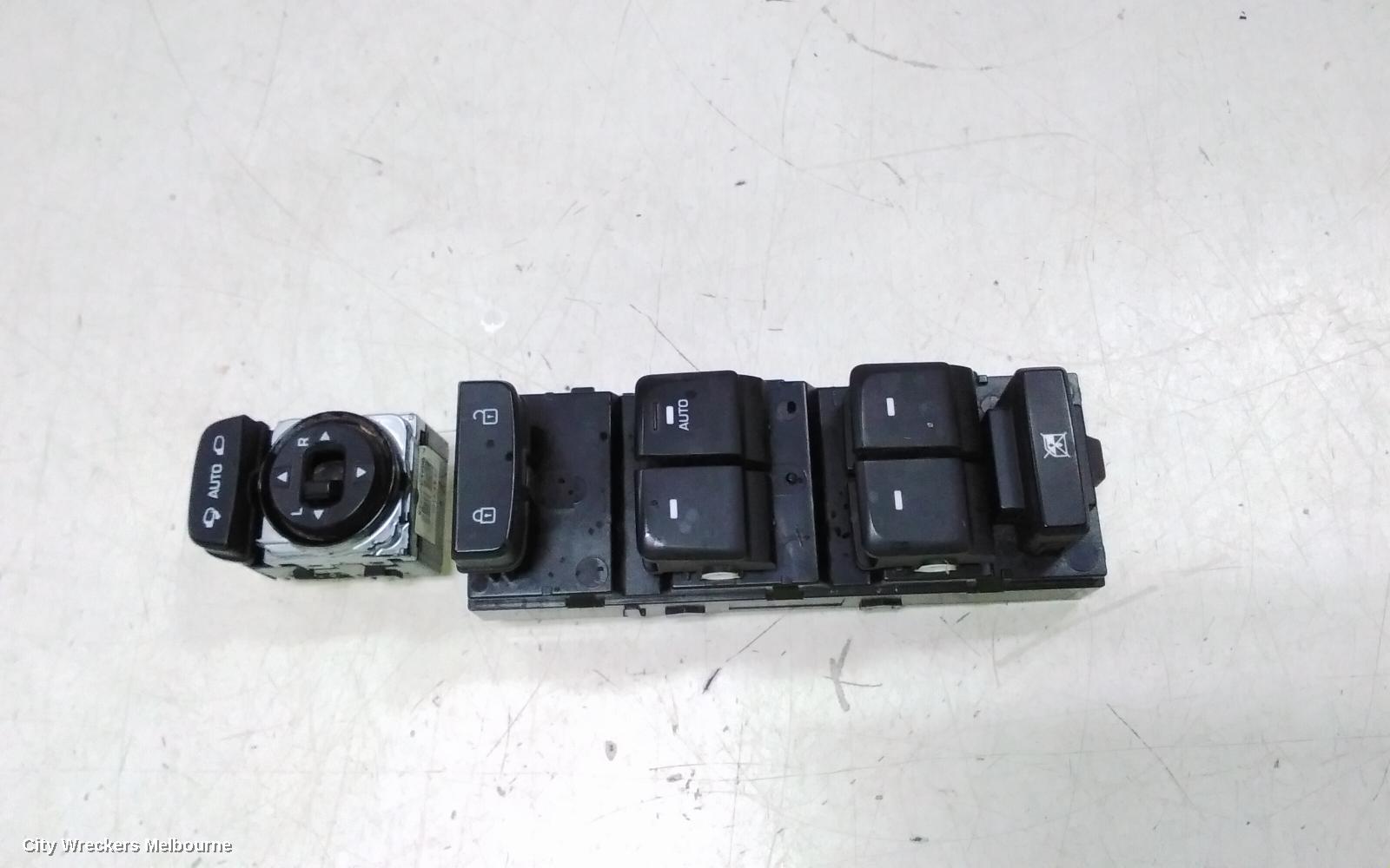 HYUNDAI SONATA PWR DR WIND SWITCH, RH FRONT (MASTER SWITCH), LF, 01/2015 - 01/2020 - Image 2