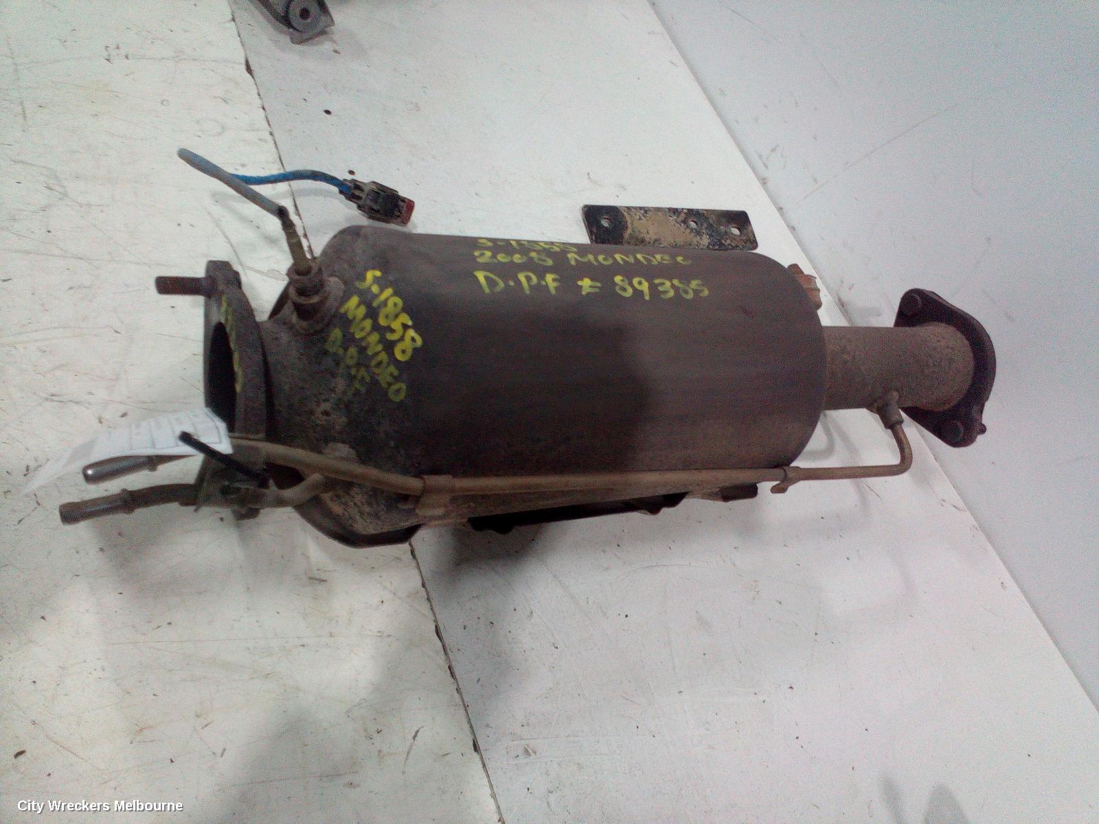 FORD MONDEO PARTICULATE FILTER/DPF, DIESEL, 2.0, MA, SHORT TYPE, 10/2007 - 07/2009 - Image 2