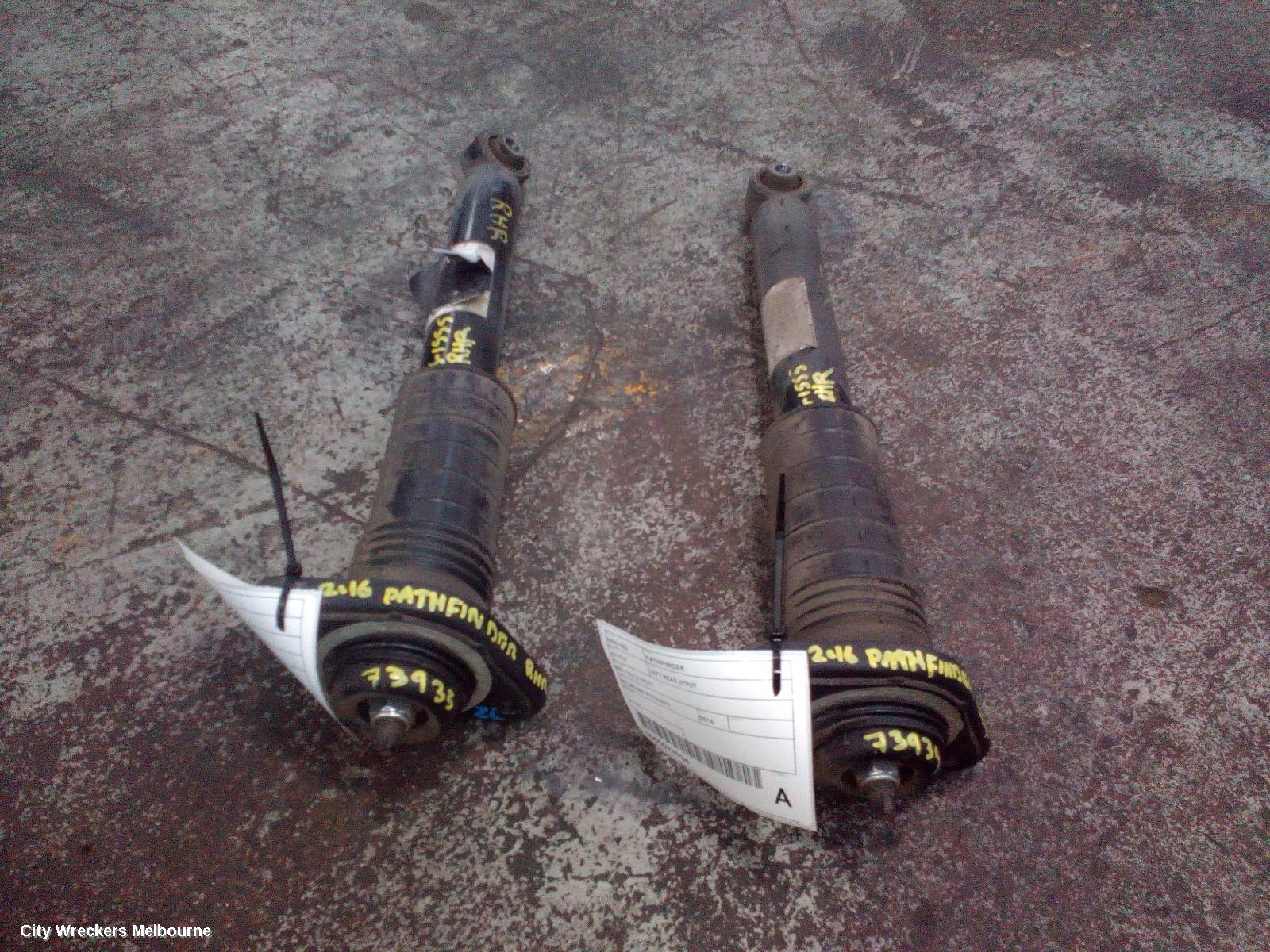 NISSAN PATHFINDER RIGHT REAR STRUT, R52, 06/2013 - 04/2021 - Image 2