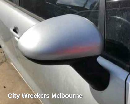 KIA RIO RIGHT DOOR MIRROR, JB, POWER, S, NON INDICATOR TYPE, 07/2009 - 07/2011 - Image 1