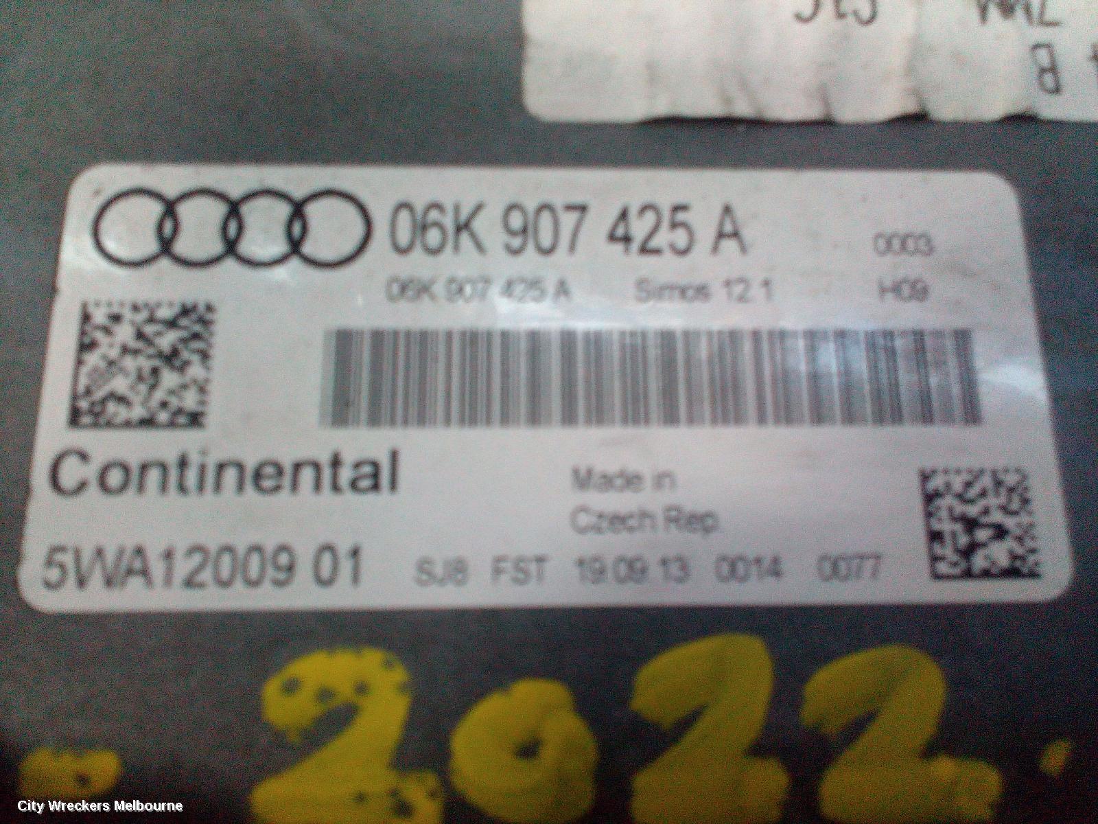 AUDI A3 ECU, ENGINE ECU, 1.8, PETROL, ECU ONLY, 8V, 05/2013 - 10/2020 - Image 3