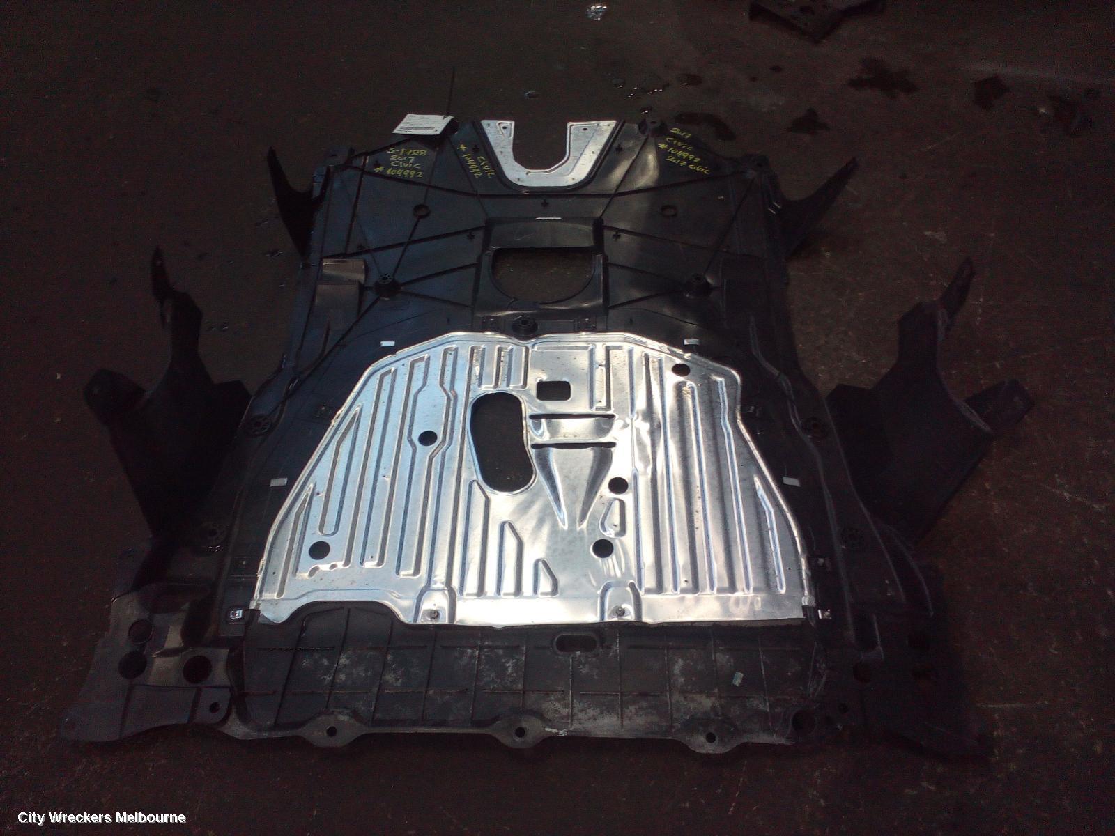 HONDA CIVIC ENGINE COVER, 10TH GEN, 05/2016 - 08/2021 - Image 1