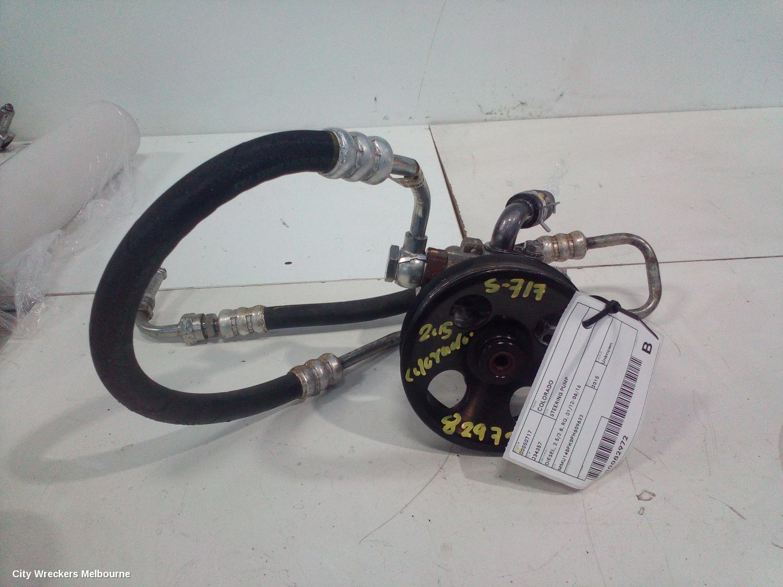 HOLDEN COLORADO STEERING PUMP, DIESEL, 2.5/2.8, RG, 01/2012 - 06/2016 - Image 1