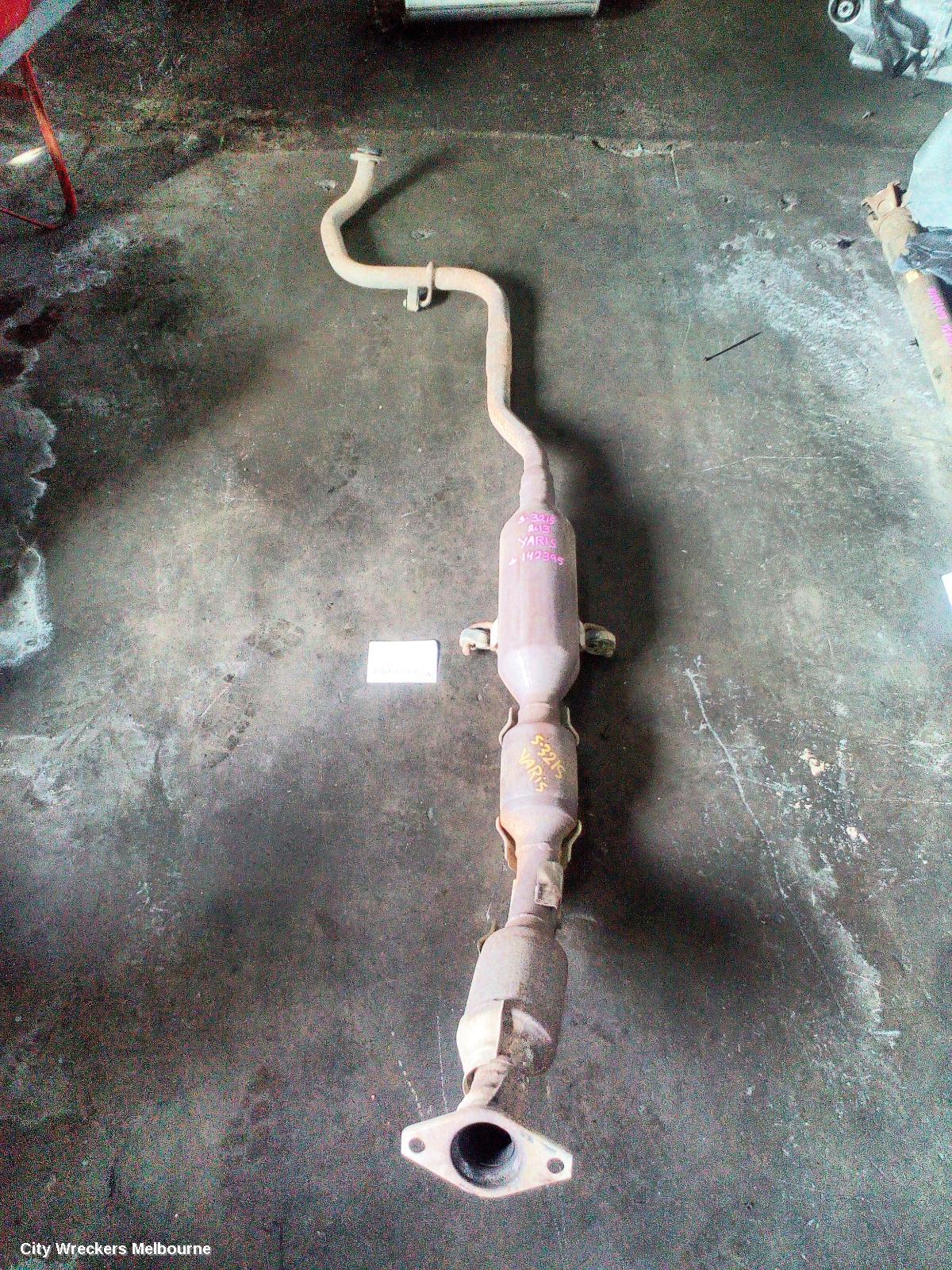 TOYOTA YARIS CATALYTIC CONVERTER, UNDER CAR, 1.3/1.5, PETROL, NCP13#, 08/2011 - 01/2020 - Image 1
