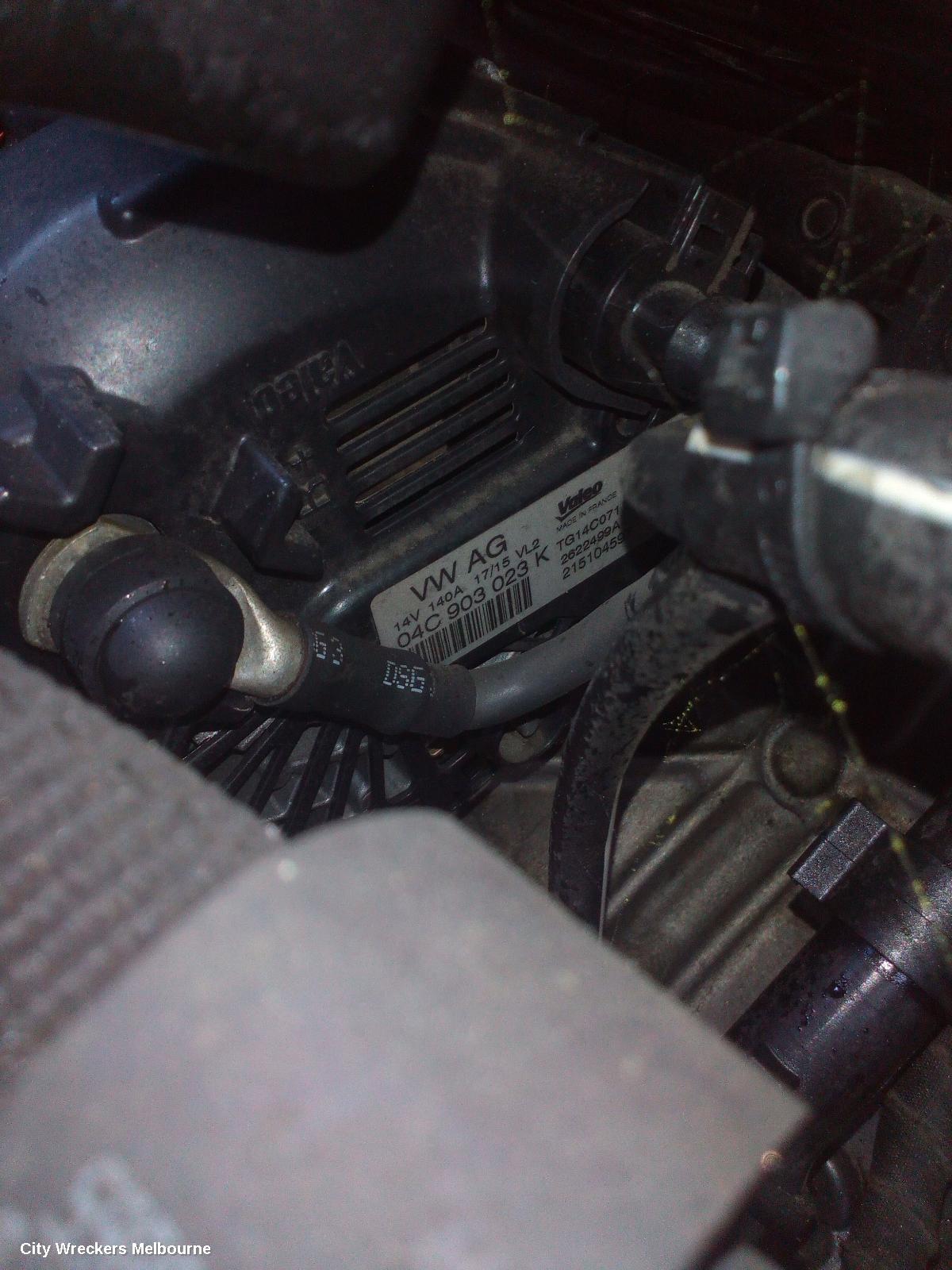 AUDI A3 ALTERNATOR, PETROL, 1.4, VALEO, 8V, 05/2013 - 10/2020 - Image 2
