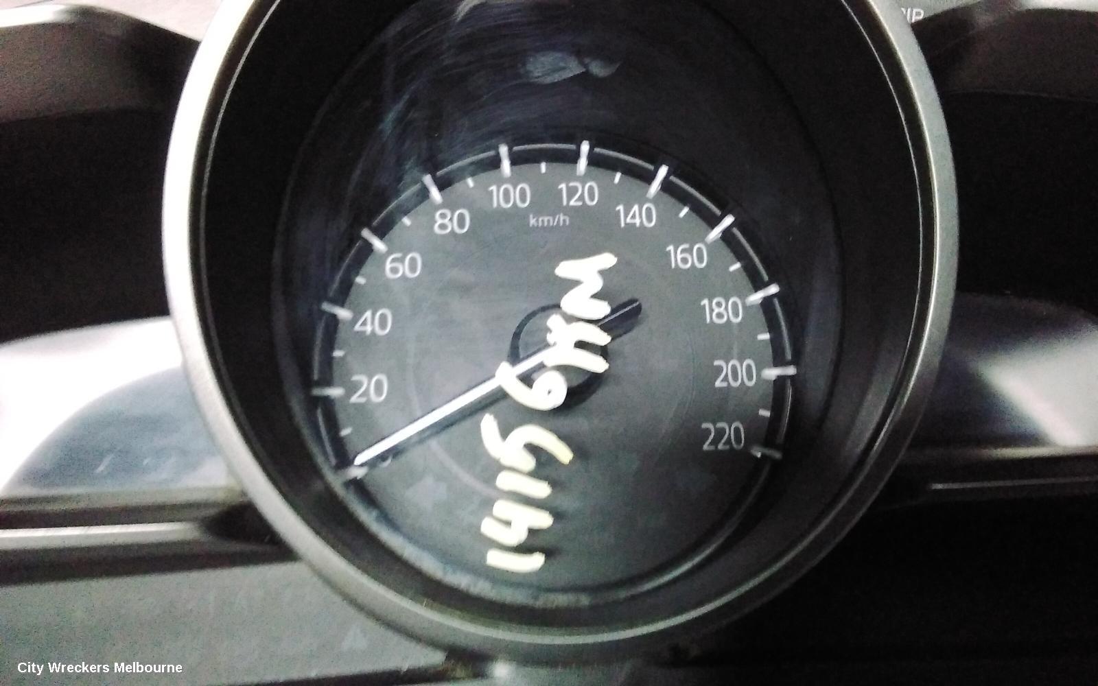 MAZDA CX3 INSTRUMENT CLUSTER, INSTRUMENT CLUSTER, PETROL, AUTO T/M, NEO SPORT/MAXX SPORT, DK, 06/2018 ONWARDS - Image 3