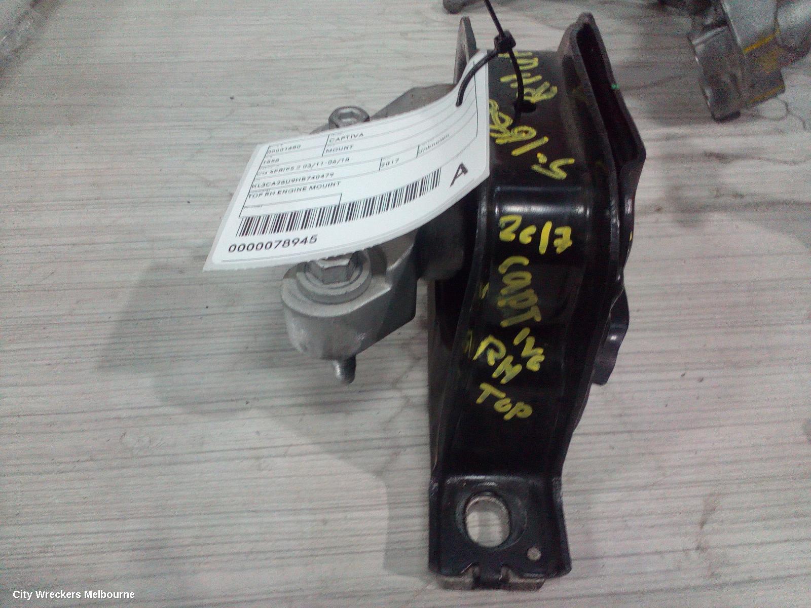 HOLDEN CAPTIVA MOUNT, CG SERIES 2 03/2011 - 06/2018 - Image 2
