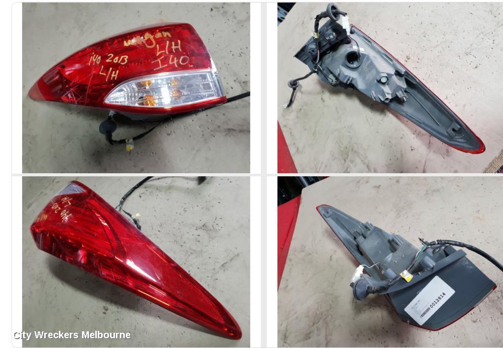 HYUNDAI I40 LEFT TAILLIGHT, VF, WAGON, 09/2011 - 05/2015 - Image 1