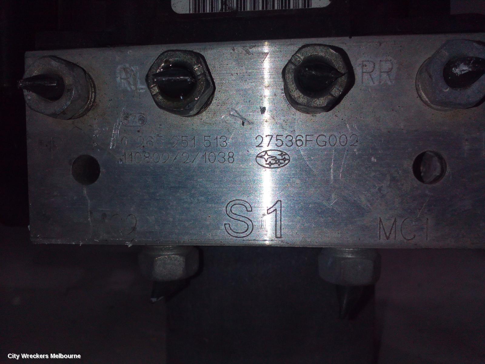 SUBARU IMPREZA ABS PUMP/MODULATOR, G3, P/N FG002, VDC TYPE, 04/2007 - 11/2011 - Image 3