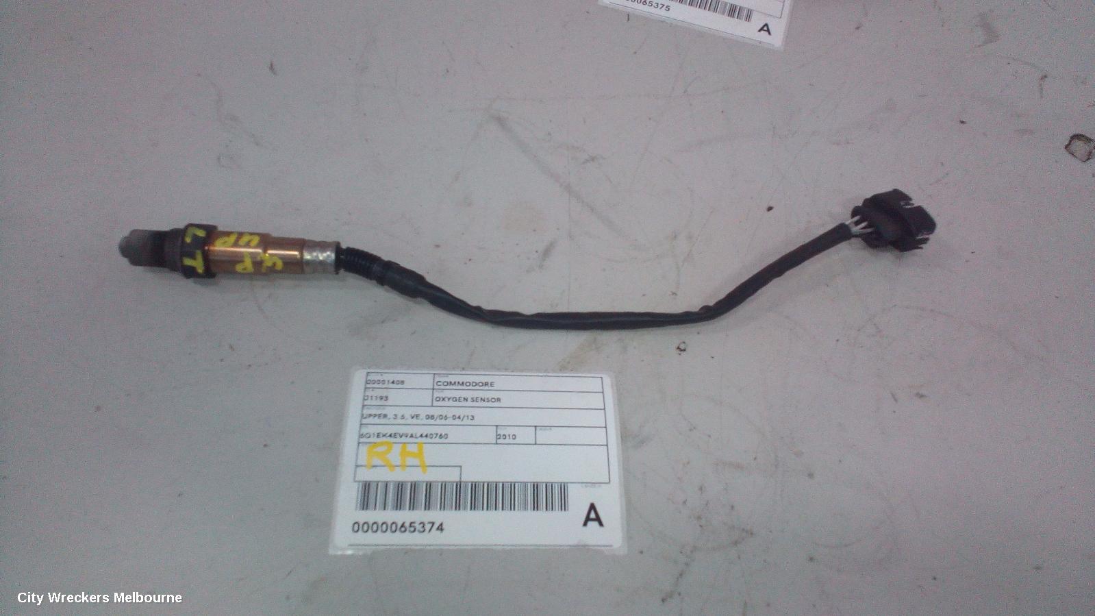 HOLDEN COMMODORE OXYGEN SENSOR, UPPER, 3.6, VE, 08/2006 - 04/2013 - Image 1
