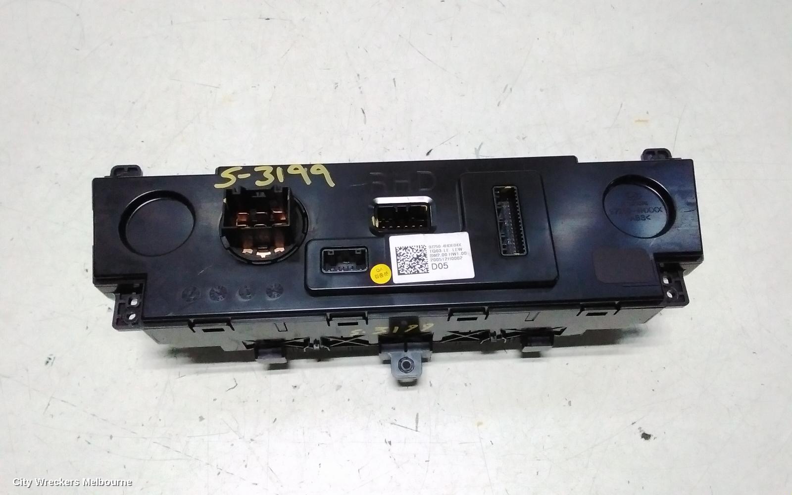 HYUNDAI ILOAD/IMAX HEATER/AC CONTROLS, TQ, ILOAD, 09/2015 - 03/2021 - Image 3