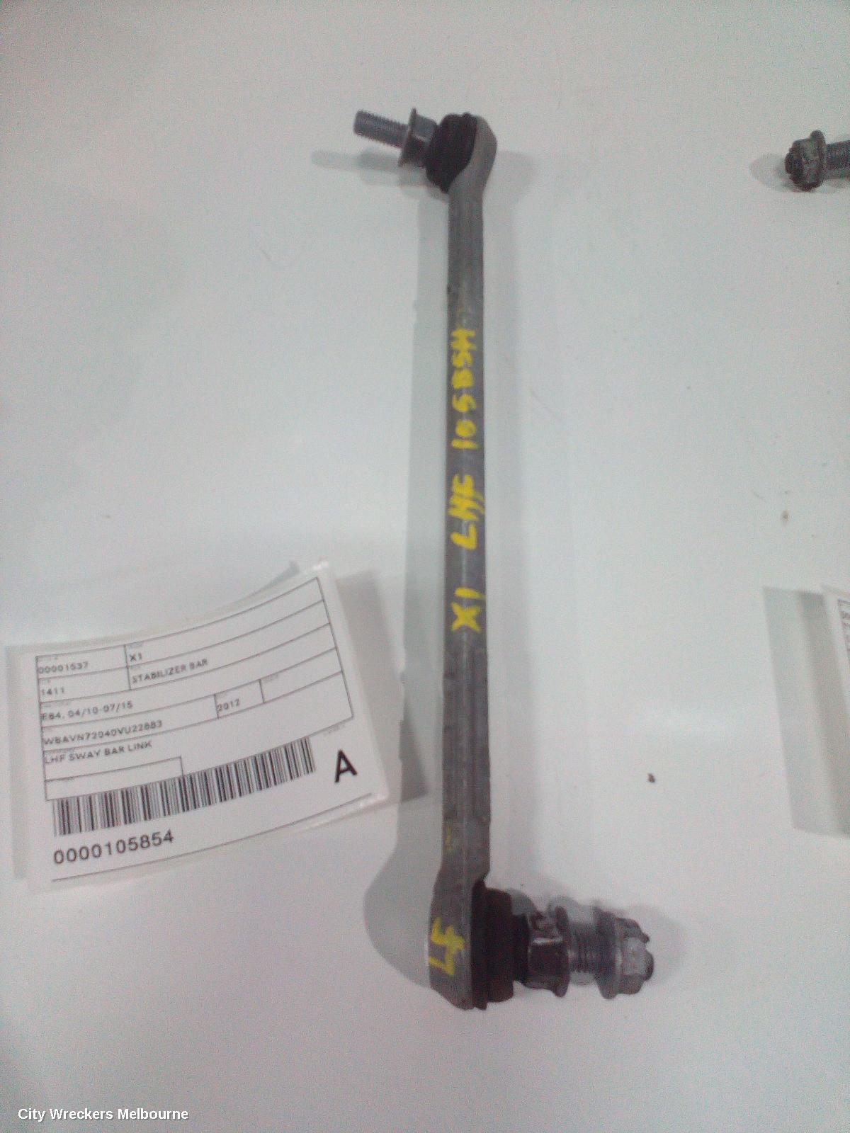 BMW X1 STABILISER BAR, E84, 04/2010 - 07/2015 - Image 2