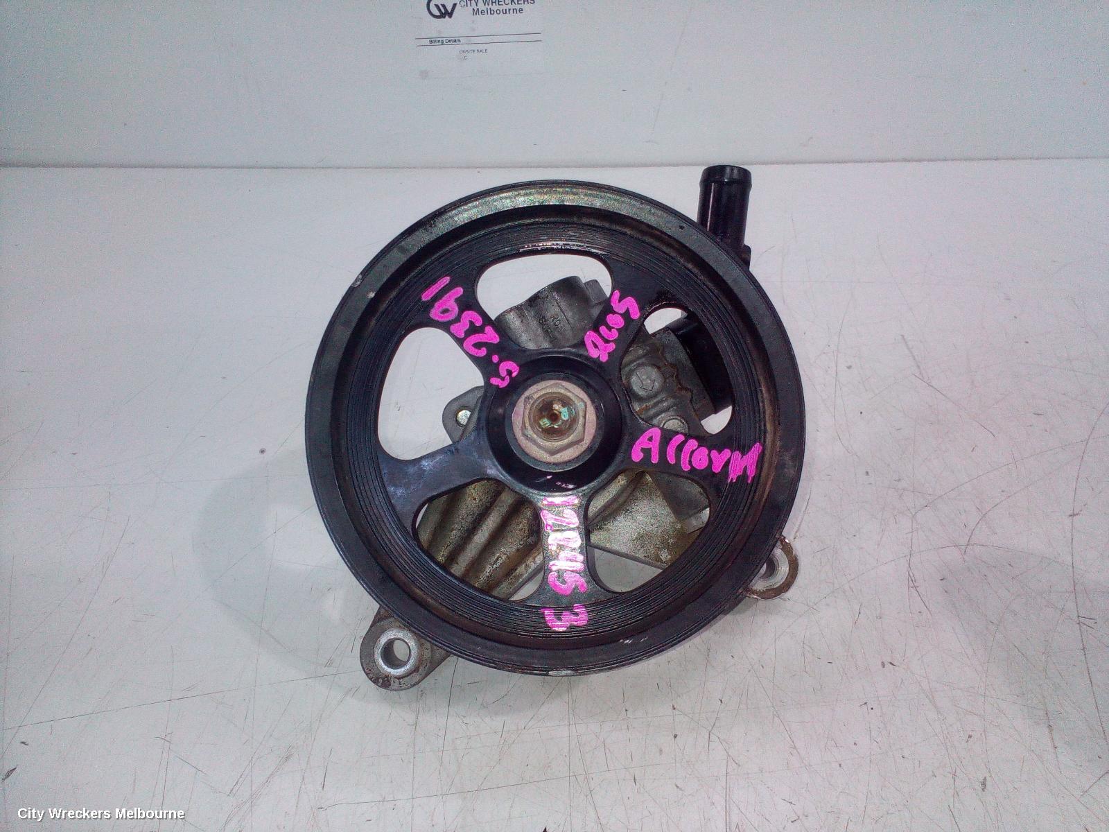 HONDA ACCORD STEERING PUMP, 3.0, J30A4, 7TH GEN, CM (VIN MRHCM), 09/2003 - 10/2007 - Image 1