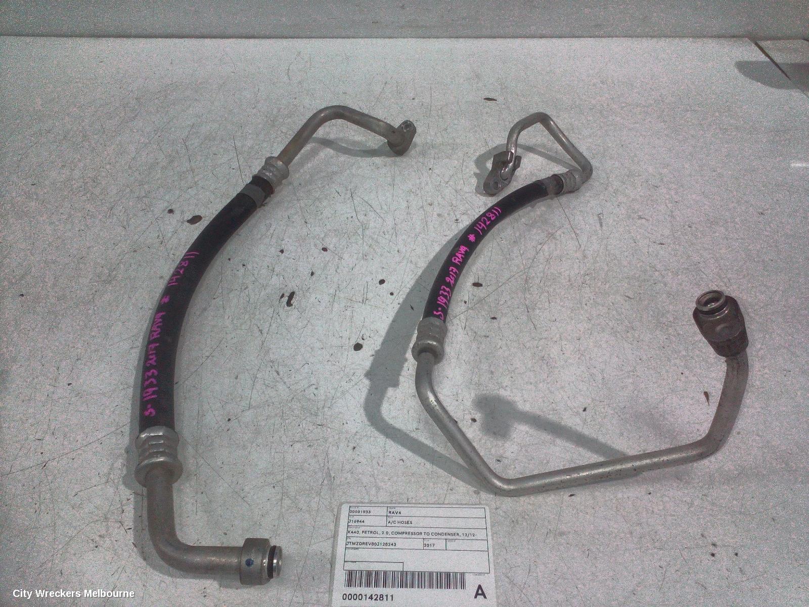 TOYOTA RAV4 A/C HOSES, XA40, PETROL, 2.0, COMPRESSOR TO CONDENSER, 12/2012 - 12/2018 - Image 3