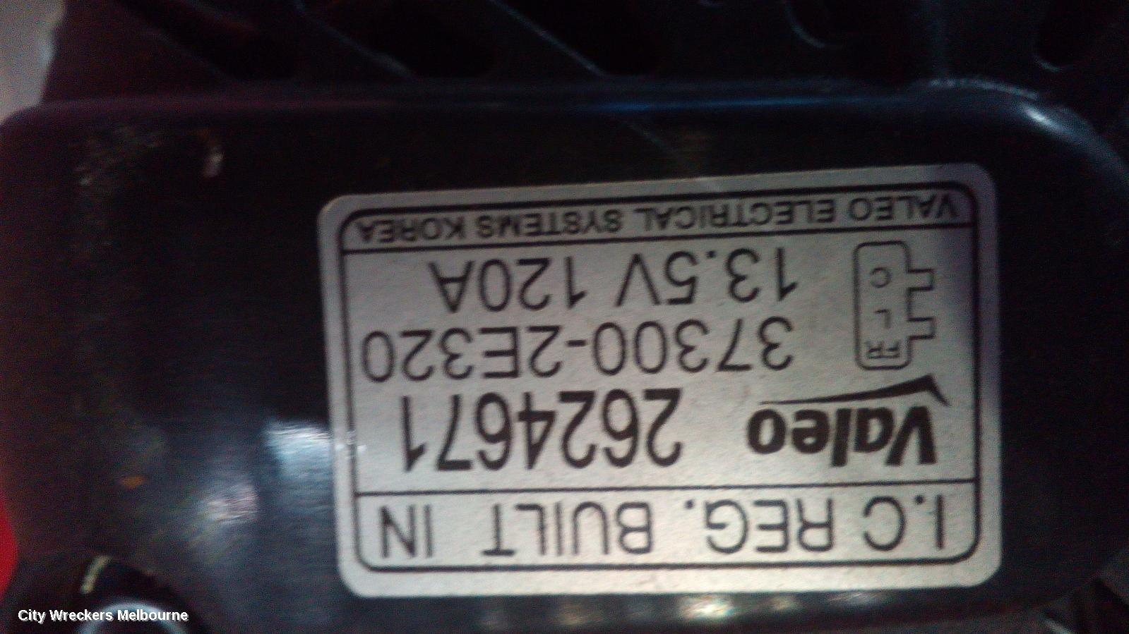 HYUNDAI I30 ALTERNATOR, PETROL, 2.0, G4NC, PD, HATCH (S. KOREA VIN KMHH), 03/2017 ONWARDS - Image 1