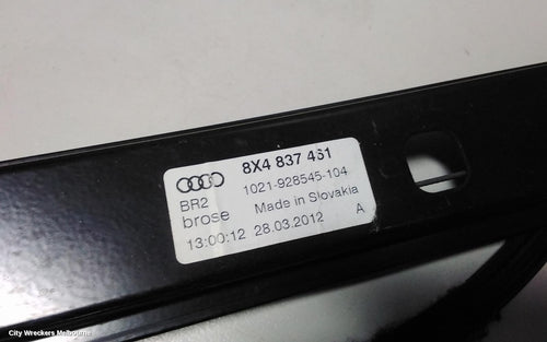 AUDI A1 LEFT FRONT WINDOW REG/MOTOR, 8X, POWER, 5DR HATCH, 03/2012 - 10/2018 - Image 2
