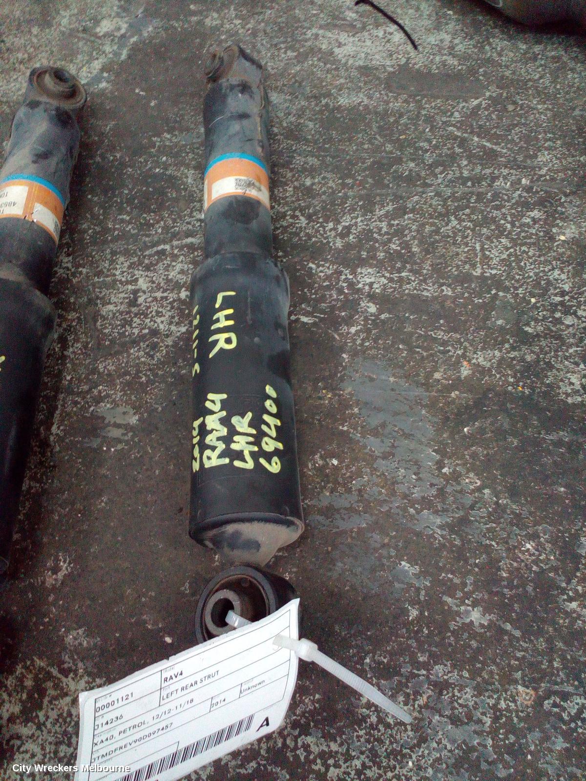 TOYOTA RAV4 LEFT REAR STRUT, XA40, PETROL, 12/2012 - 11/2018 - Image 1