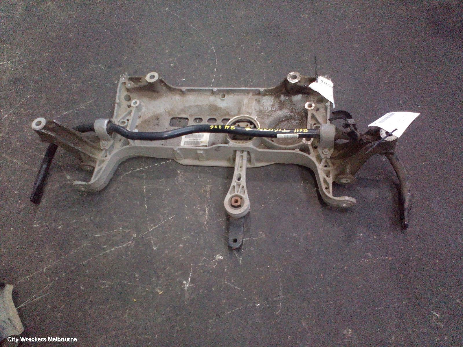 VOLKSWAGEN TIGUAN FRT XMEMBER/CRADLE, 5N, FRONT SUSPENSION CROSSMEMBER, 05/2008 - 06/2011 - Image 2
