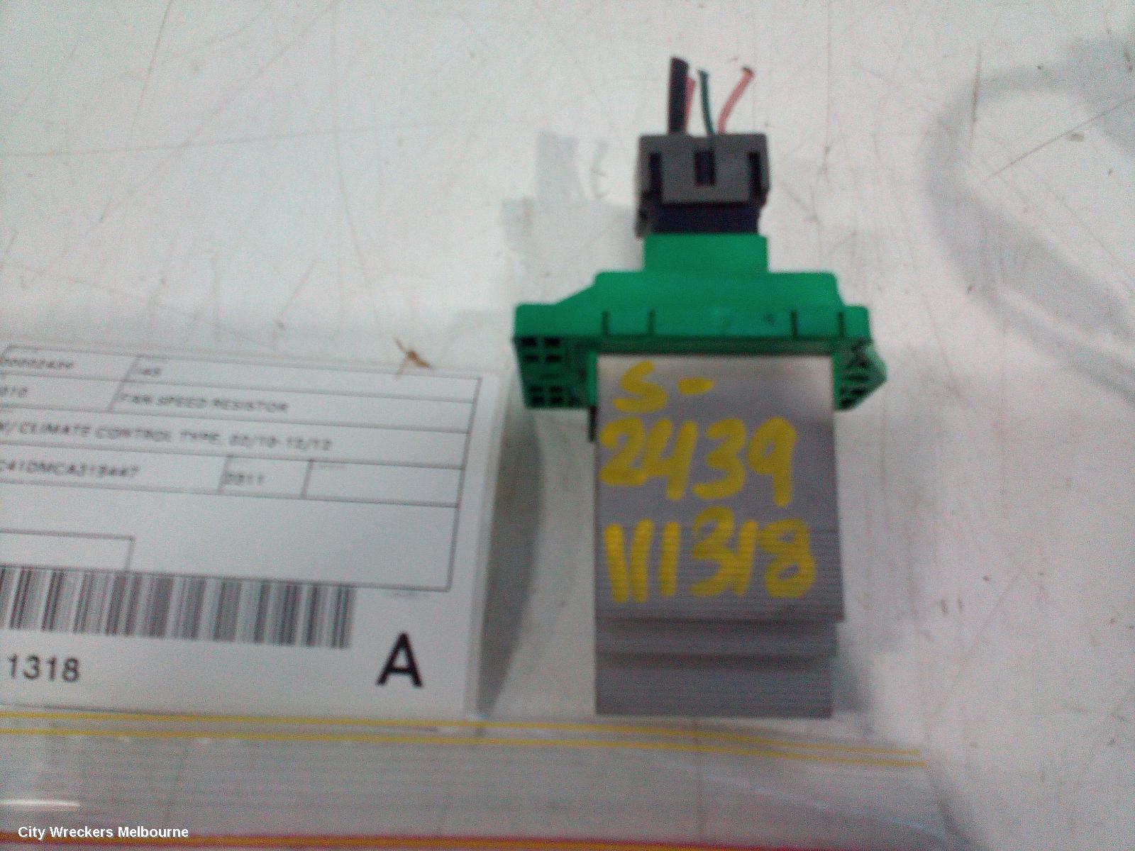 HYUNDAI I45 FAN SPEED RESISTOR, YF, W/ CLIMATE CONTROL TYPE, 02/2010 - 12/2012 - Image 2