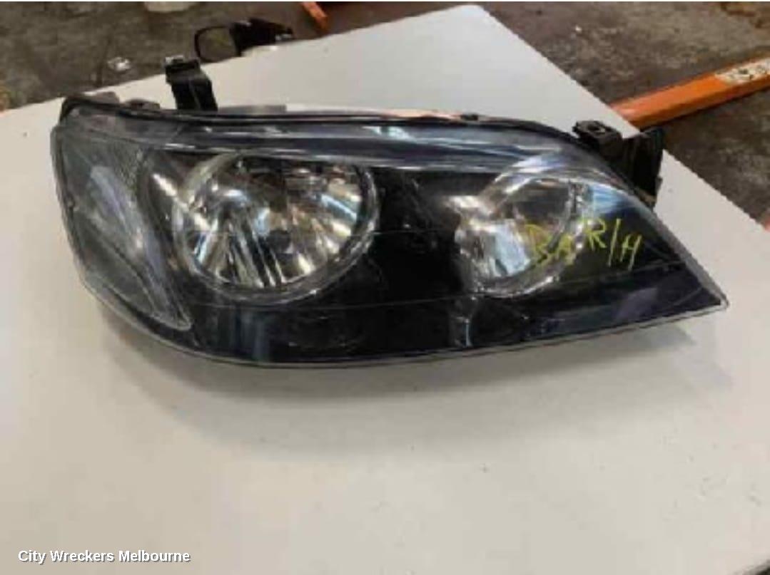 FORD FALCON RIGHT HEADLAMP, BA-BF1, XT, BLACK INSERT TYPE, 10/2002 - 08/2006 - Image 1
