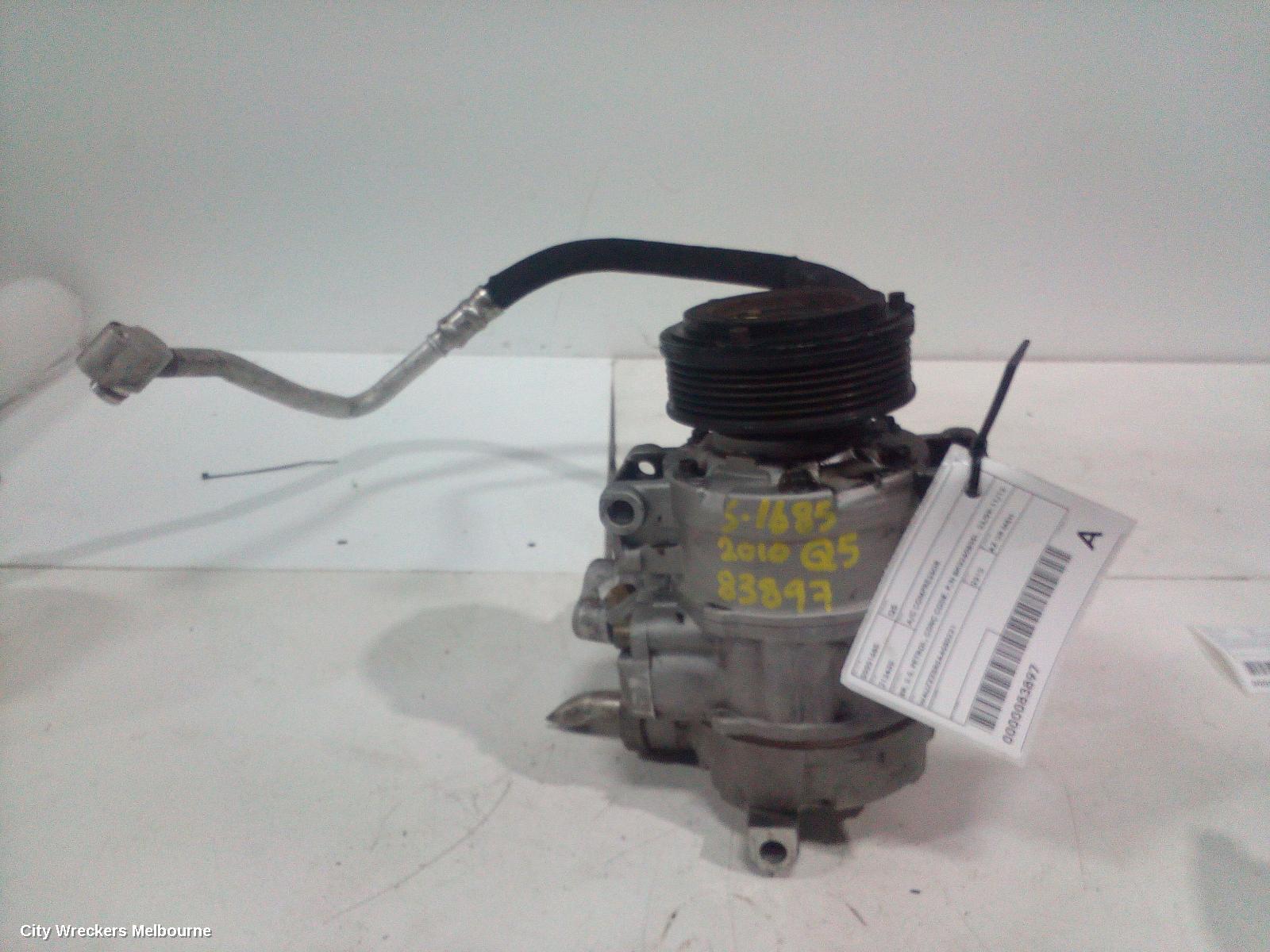 AUDI Q5 A/C COMPRESSOR, 8R, 2.0, PETROL, CDNC CODE, P/N 8K0260805L, 03/2009 - 11/2012 - Image 1