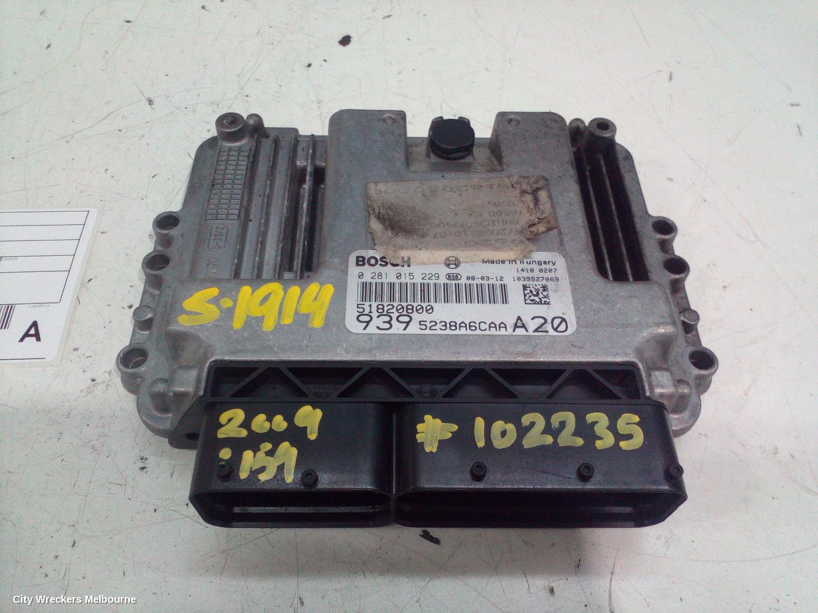 ALFA ROMEO 159 ECU, ENGINE ECU, 2.4 DIESEL, ECU ONLY,  06/2006 - 01/2012 - Image 3