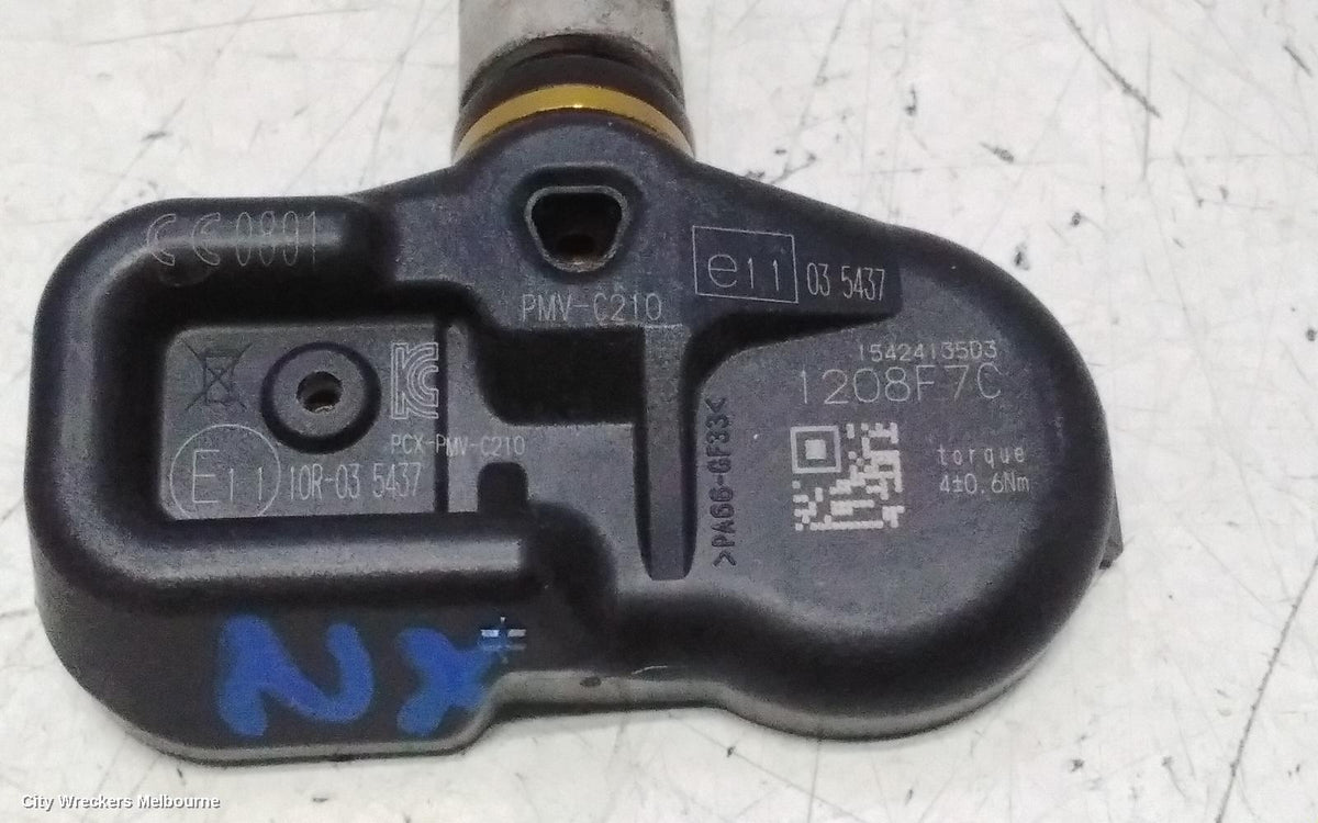 LEXUS NX, AGZ/AYZ 02/2014 - 12/2021, 10R035437 TYRE PRESSURE: 151654 - Image 2