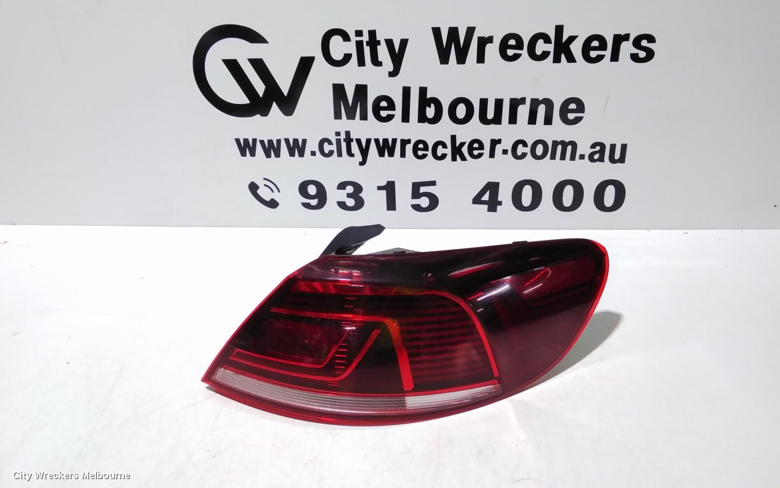 VOLKSWAGEN PASSAT RIGHT TAILLIGHT, 3CC, SEDAN, LED TYPE, 03/2012 - 12/2016 - Image 1