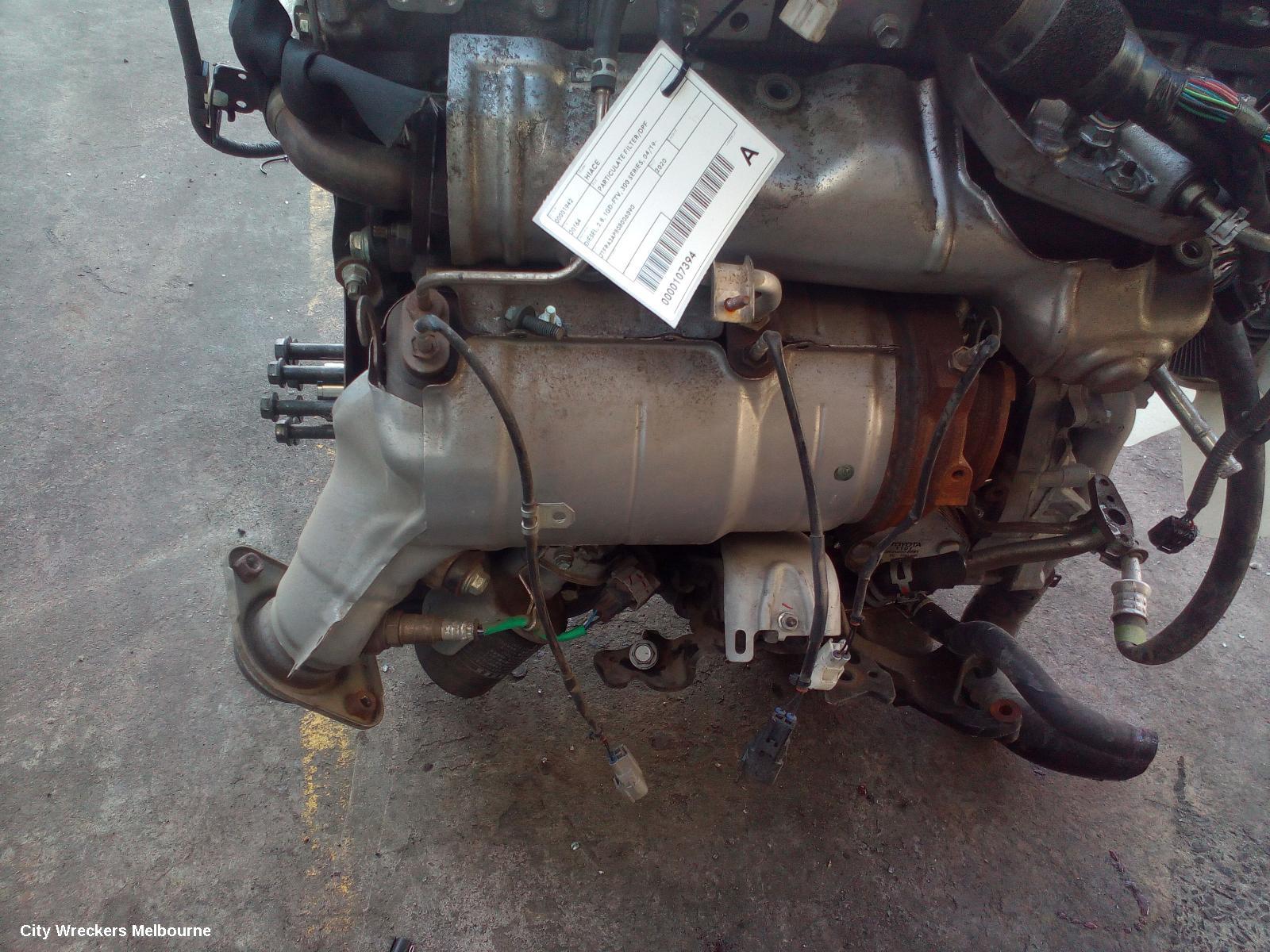 TOYOTA HIACE PARTICULATE FILTER/DPF, DIESEL, 2.8, 1GD-FTV, 300 SERIES, 04/2019 ONWARDS - Image 1
