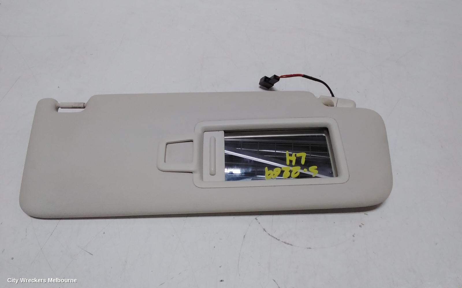 VOLKSWAGEN PASSAT SUNVISOR, B8/MK7, LH SIDE, GREY, 06/2015 - 05/2023 - Image 1