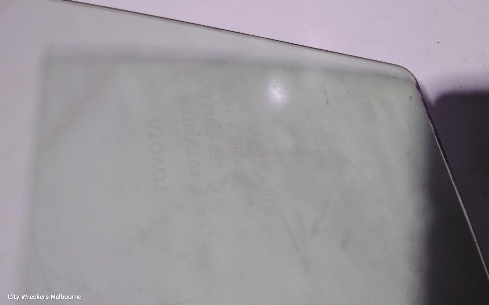 TOYOTA RAV4 LEFT REAR DOOR WINDOW, XA40, GREEN TINT TYPE, 12/2012 - 11/2018 - Image 2