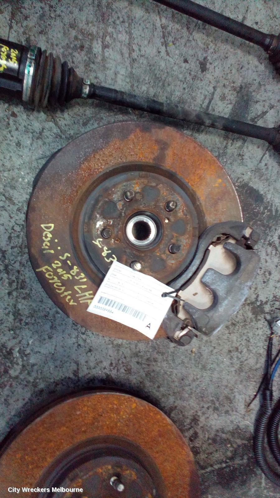 SUBARU FORESTER LEFT FRONT HUB ASSEMBLY, SJ, 12/2013 - 08/2018 - Image 1