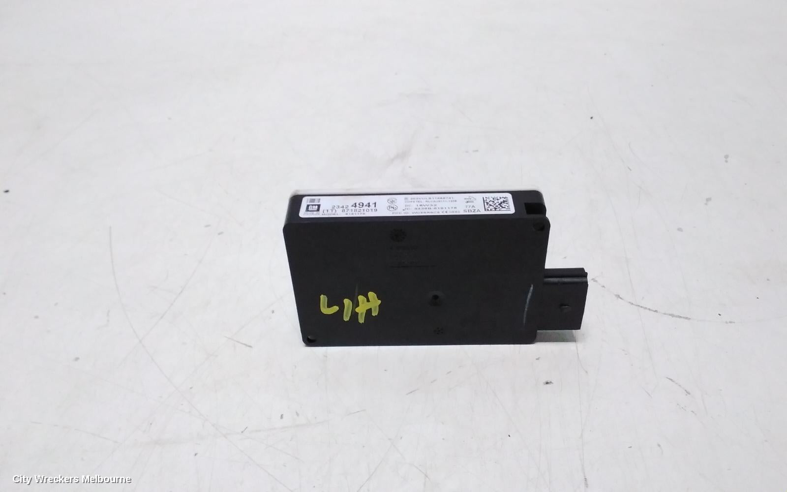 HOLDEN COMMODORE ECU, BLIND SPOT MONITOR CONTROL MODULE (LH REAR), VF, 05/2013 - 12/2017 - Image 1