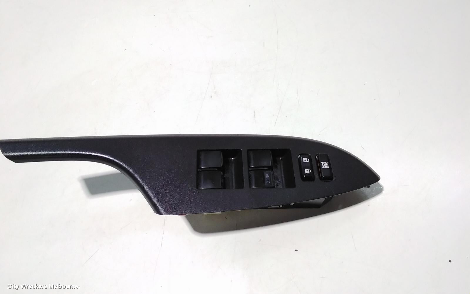 TOYOTA COROLLA PWR DR WIND SWITCH, RH FRONT (MASTER SWITCH), 4 DOOR TYPE, ZRE152, 03/2007 - 09/2012 - Image 1