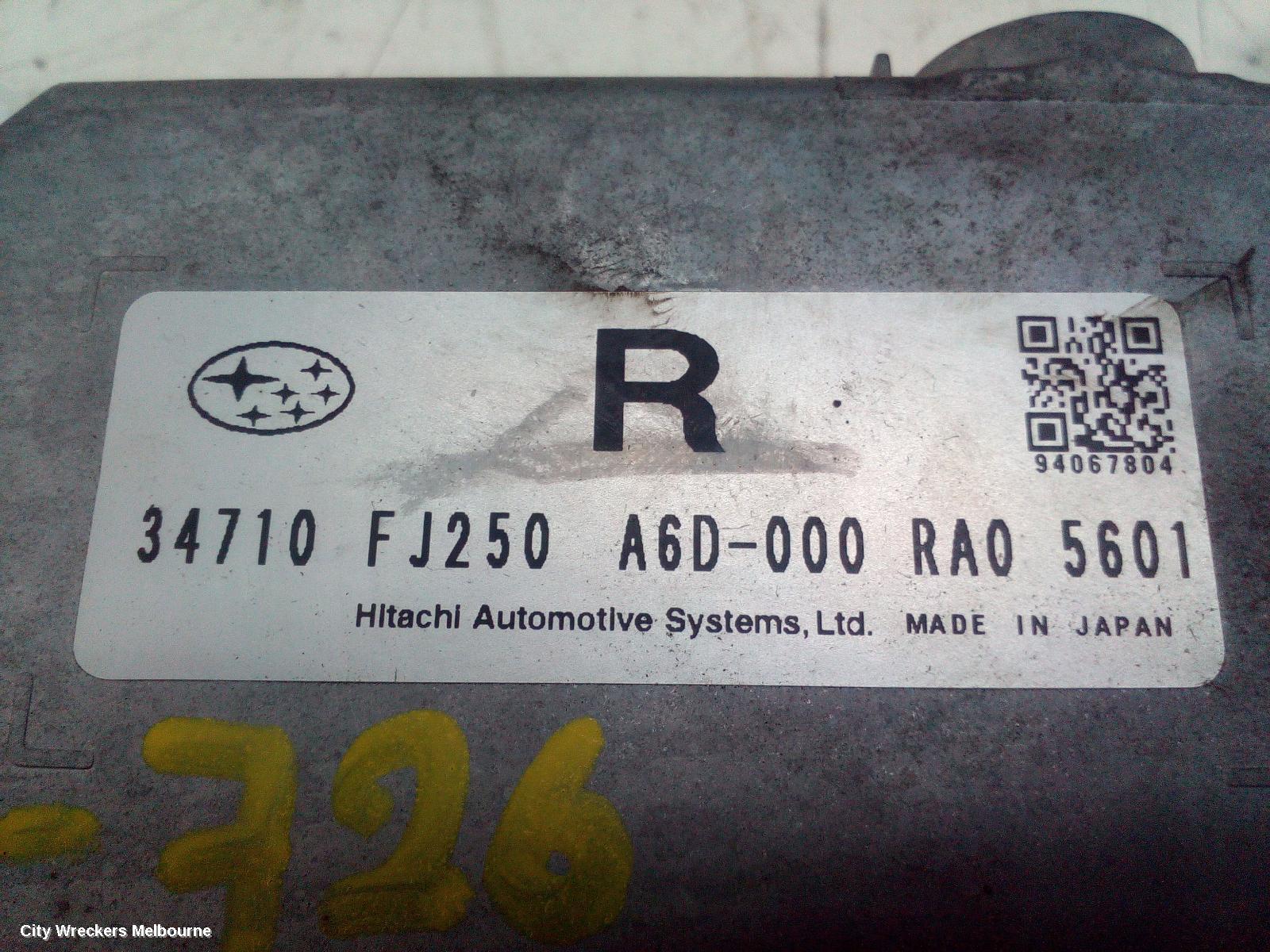 SUBARU XV ECU, POWER STEERING MODULE, G4X, 08/2011 - 04/2017 - Image 2