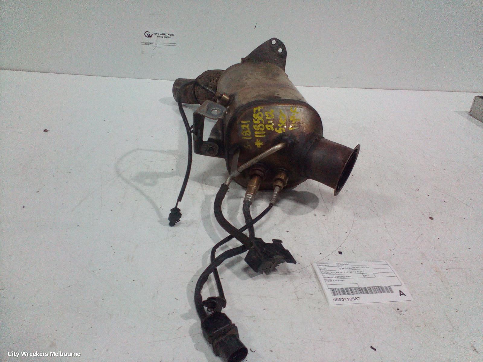 BMW 5 SERIES PARTICULATE FILTER/DPF, DIESEL, 2.0, N47N, F10, 05/2010 - 01/2017 - Image 3