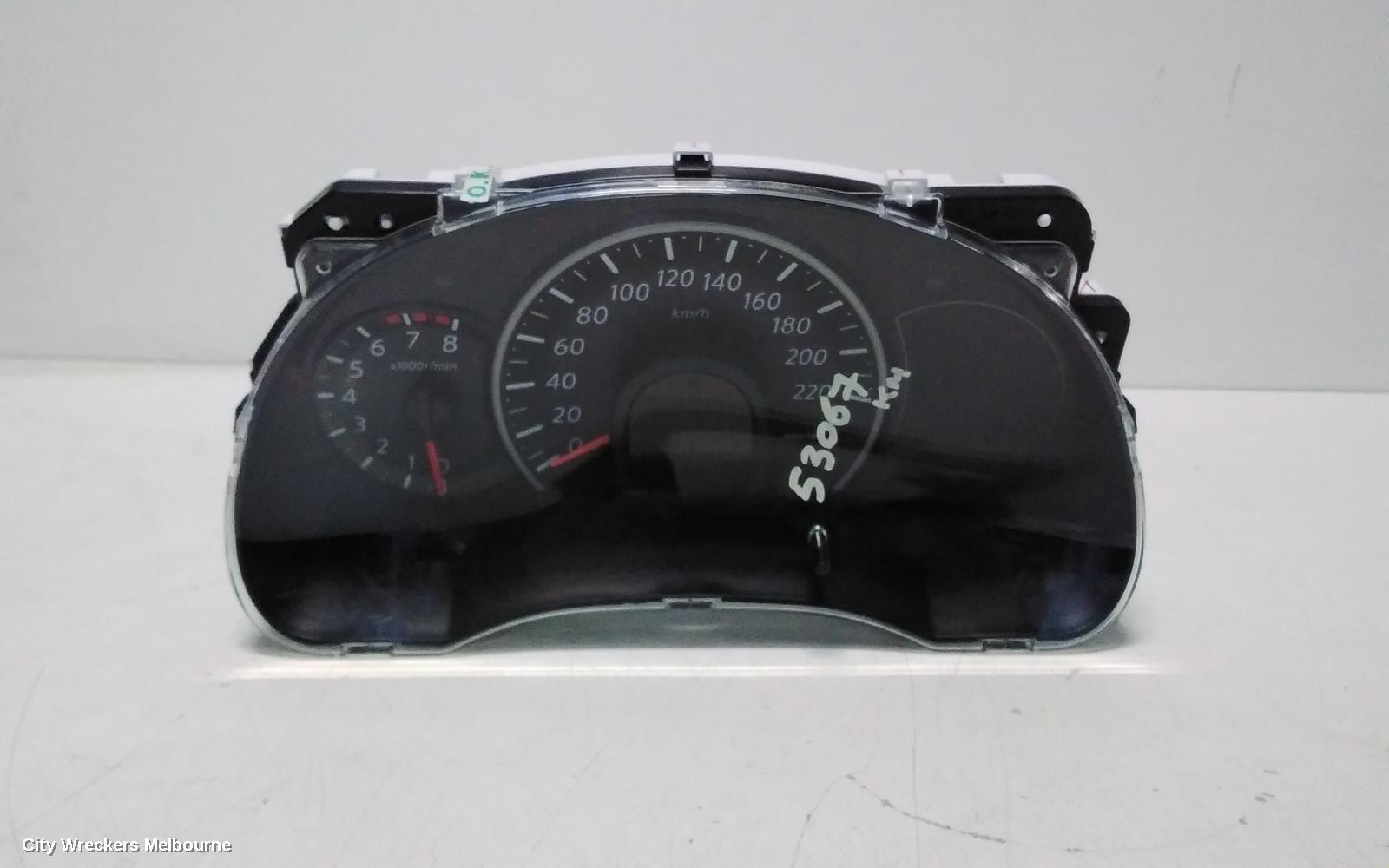 NISSAN MICRA INSTRUMENT CLUSTER, AUTO T/M, K13, 11/2010 - 03/2015 - Image 1