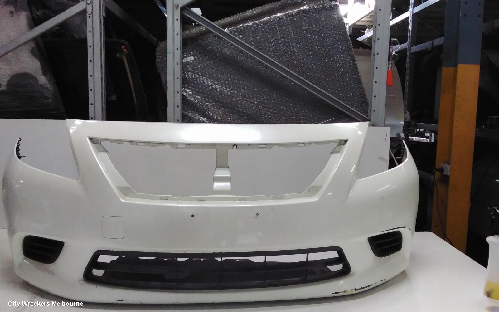 NISSAN ALMERA FRONT BUMPER, N17, 06/2012 - 07/2014 - Image 1
