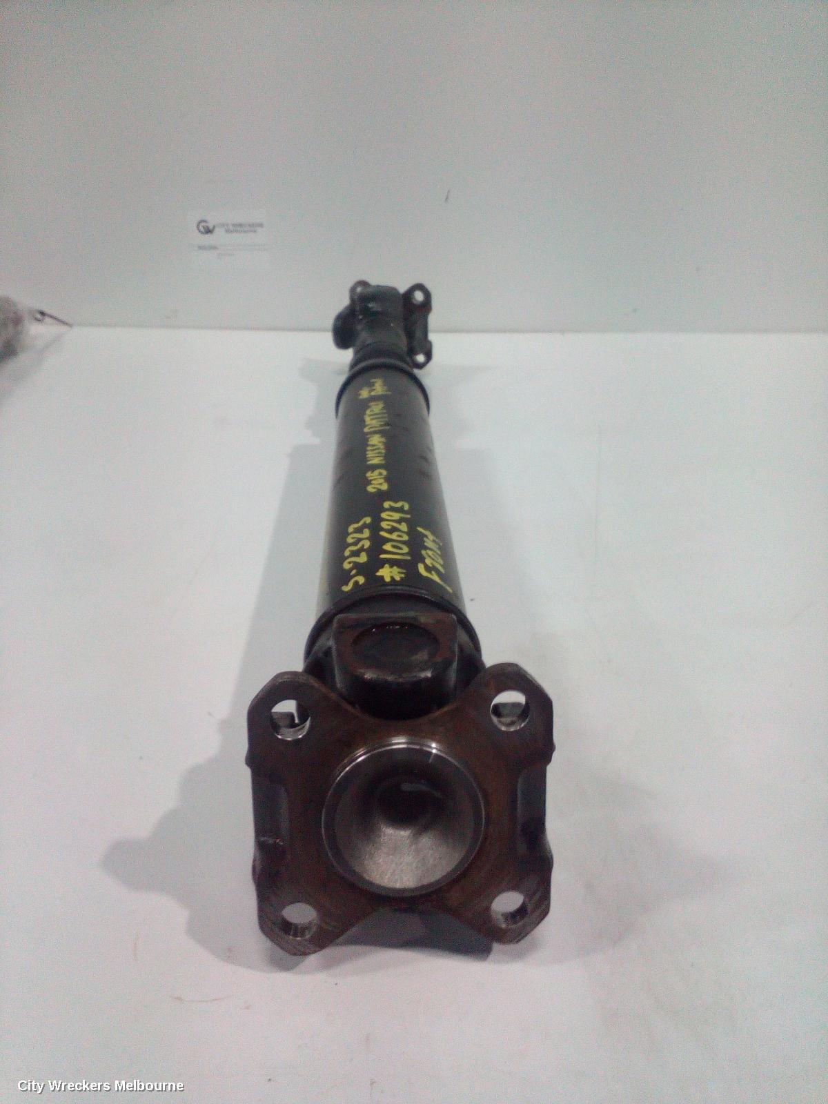 NISSAN PATROL FRONT PROP SHAFT, Y62, 11/2012 ONWARDS - Image 3